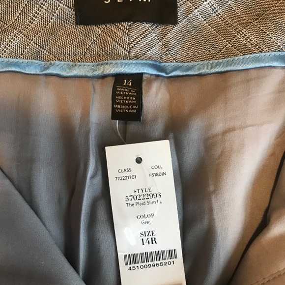 WHBM Grey Dressy Pants - Picture 4 of 8